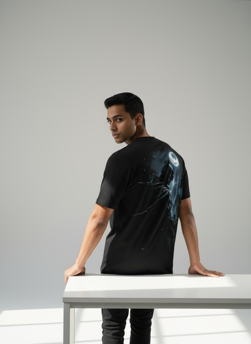 BATMAN MOON TSHIRT MEN